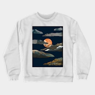 Captured Mountains Within Crewneck Sweatshirt